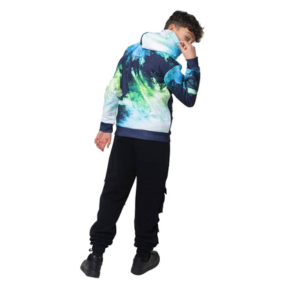 Multicoloured - Back - Hype Boys Chalk Dust Hoodie