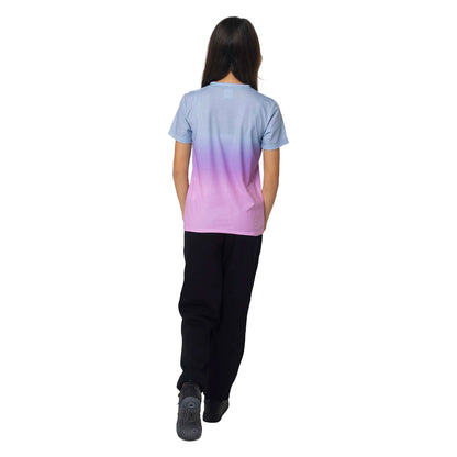 Pink-Blue - Back - Hype Girls Fade T-Shirt
