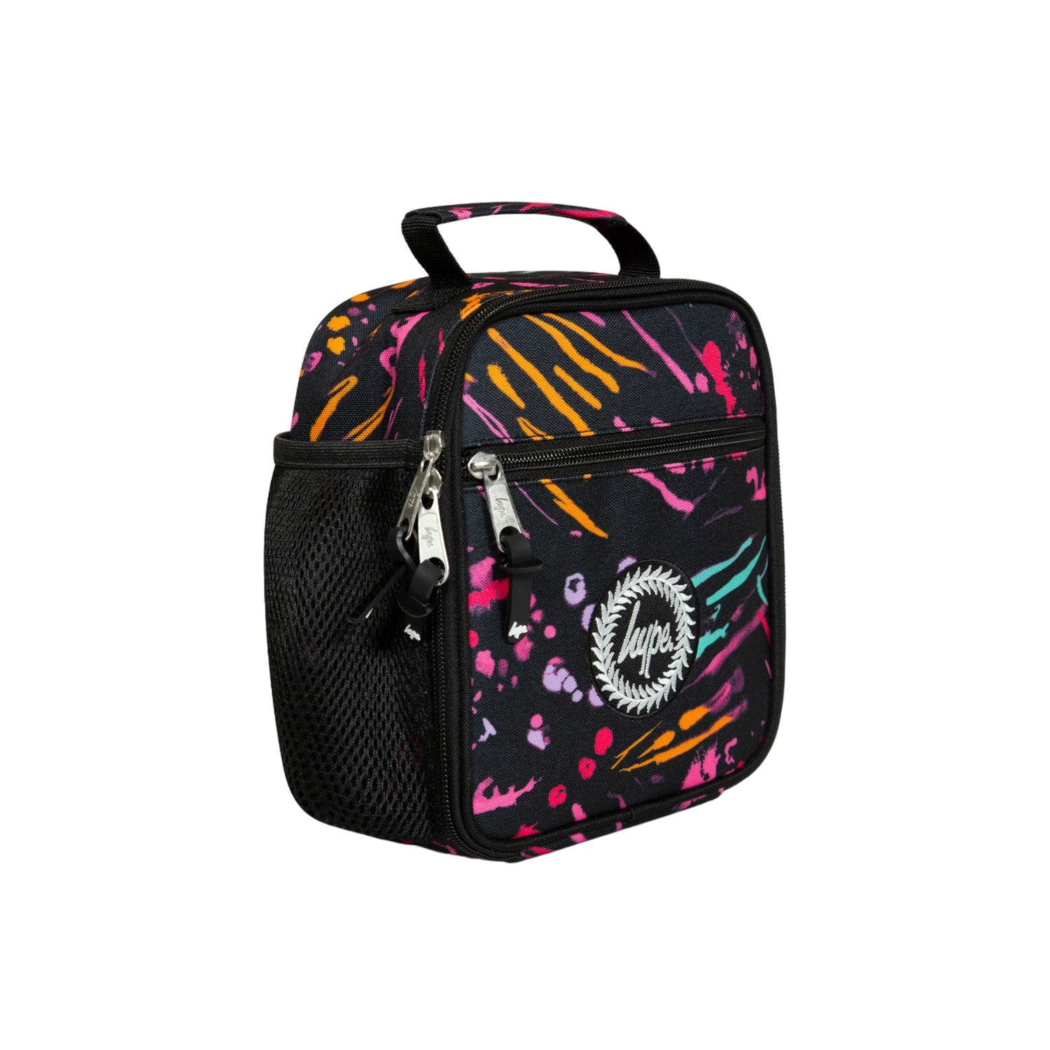 Black - Side - Hype Scratch Lunch Bag