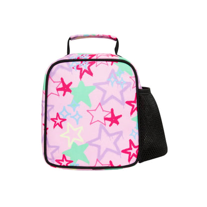 Pink - Back - Hype Graffiti Star Lunch Bag