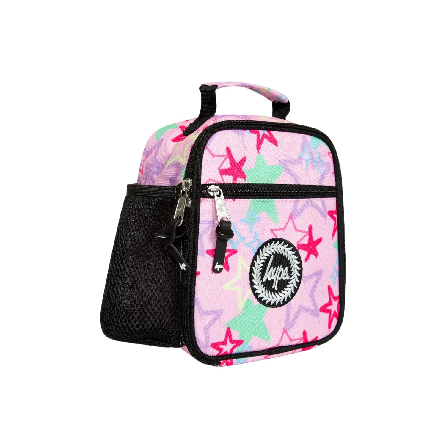 Pink - Side - Hype Graffiti Star Lunch Bag