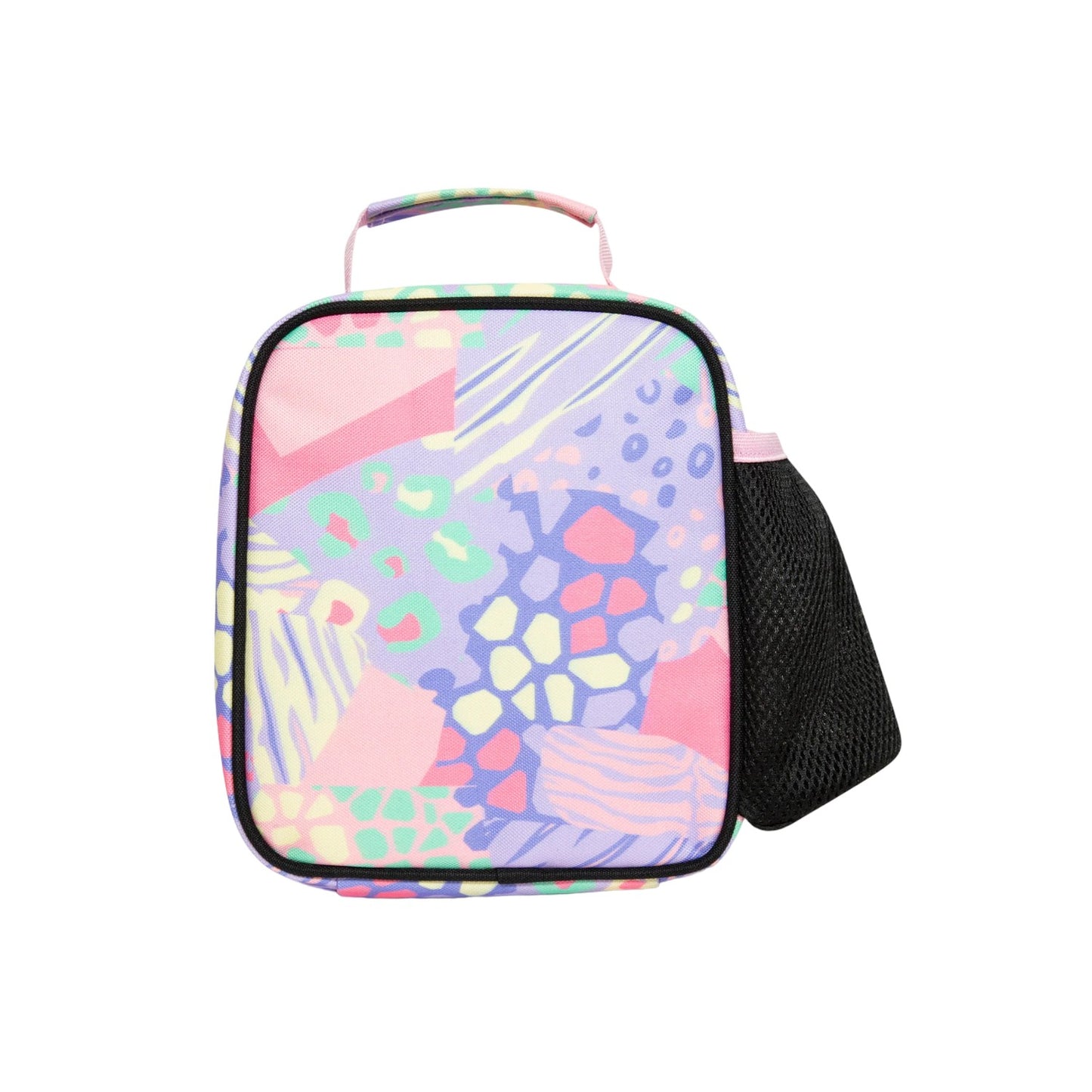Multicoloured - Back - Hype Pastel Prints Lunch Bag