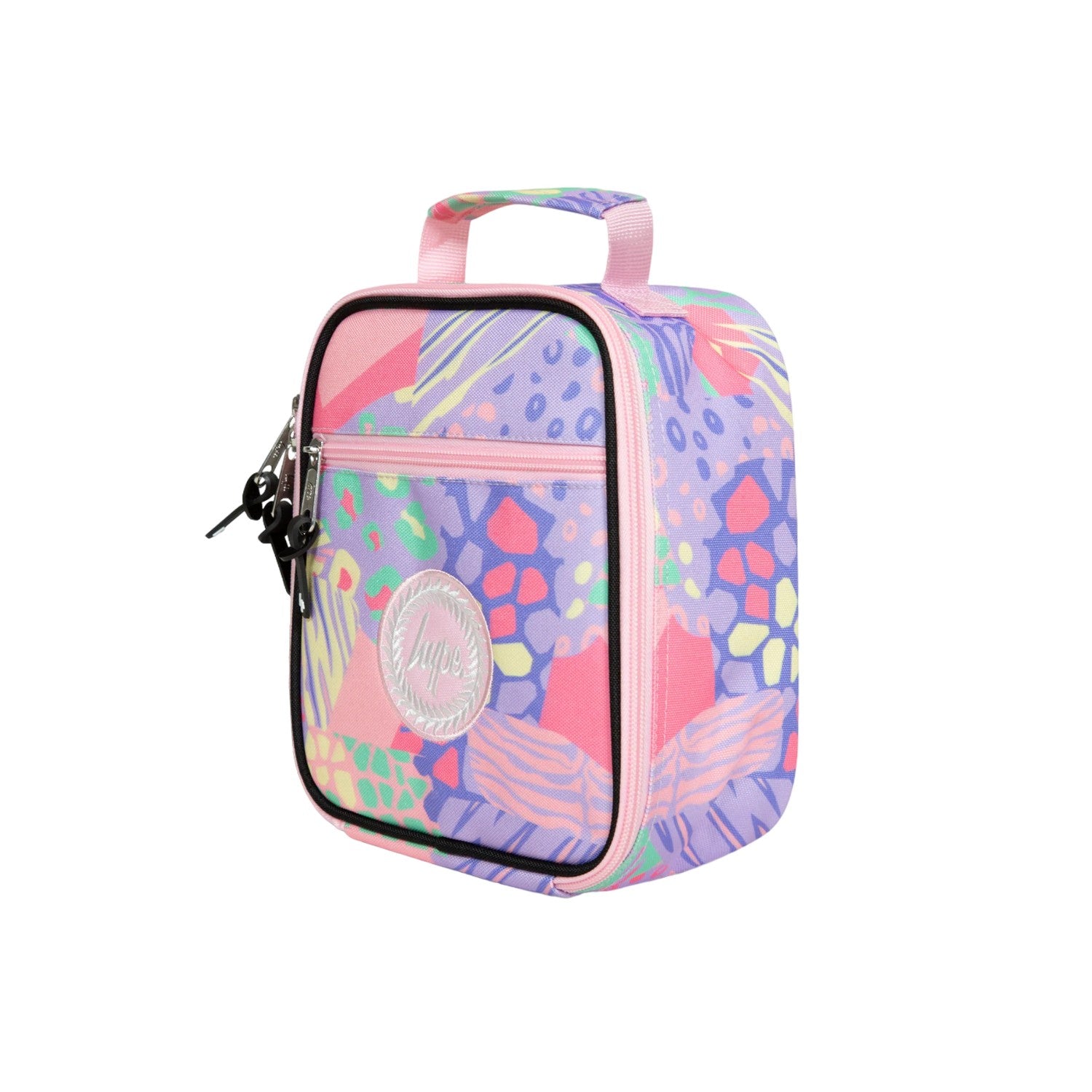 Multicoloured - Side - Hype Pastel Prints Lunch Bag