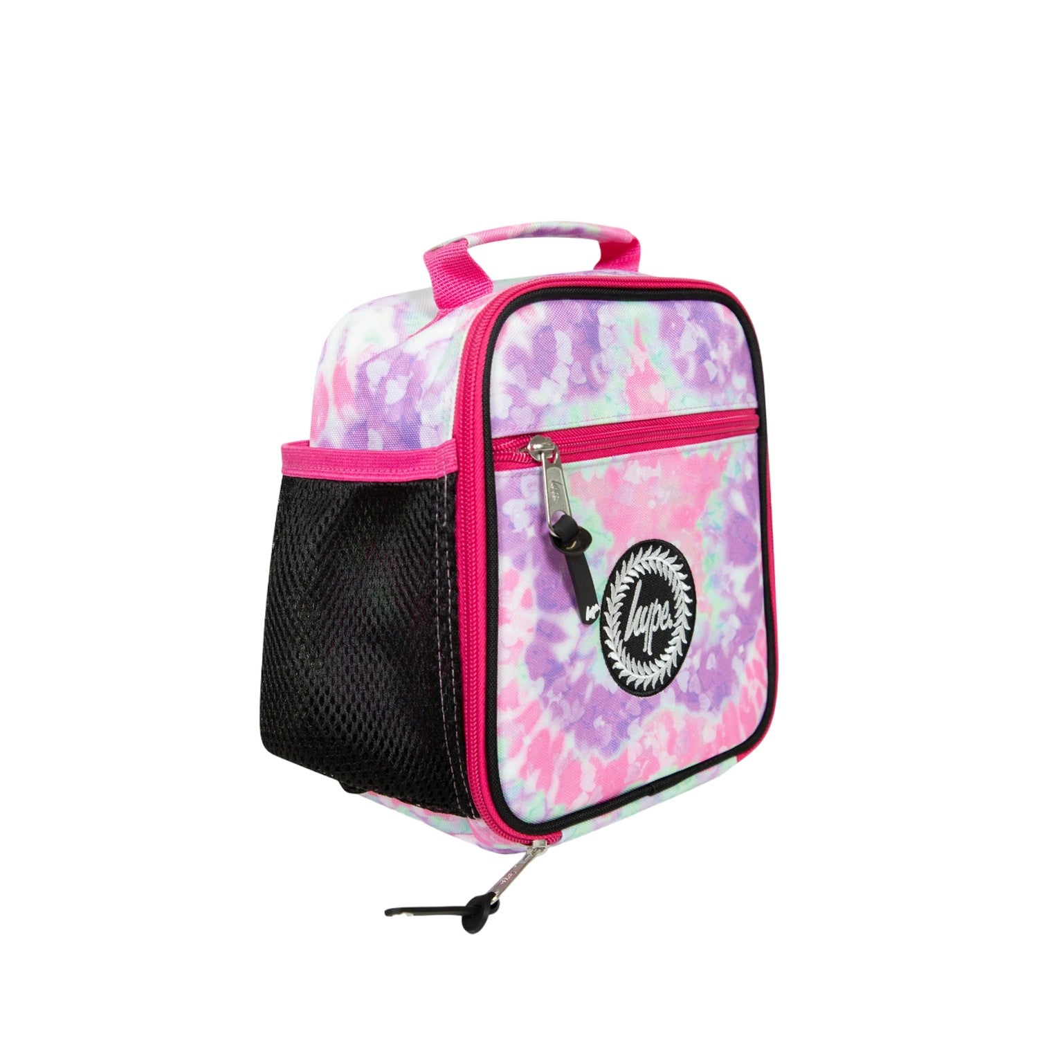 Pink-Purple - Side - Hype Tie Dye Star Lunch Bag