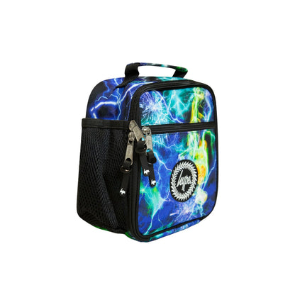 Blue-Black-Green - Side - Hype Lightning Storm Lunch Bag