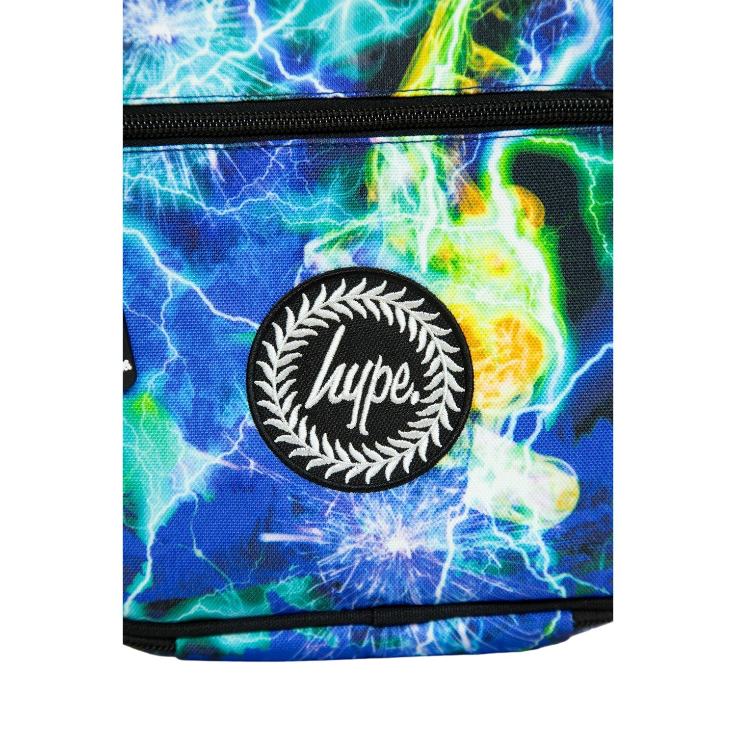 Blue-Black-Green - Pack Shot - Hype Lightning Storm Lunch Bag