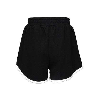 Black - Back - Hype Girls Runner Shorts