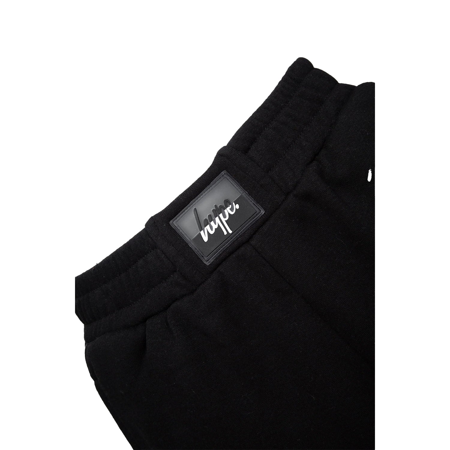 Black - Side - Hype Girls Runner Shorts