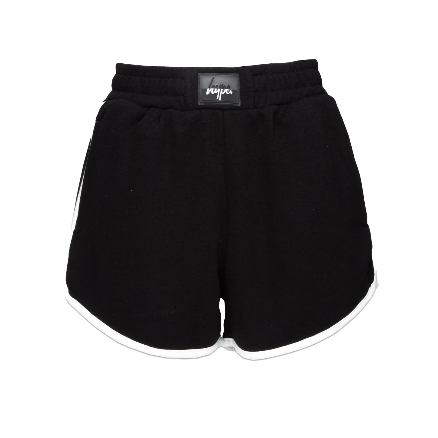 Black - Front - Hype Girls Runner Shorts