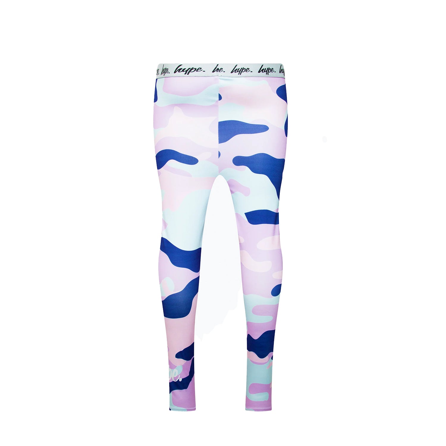 Multicoloured - Back - Hype Girls Evie Camo Leggings