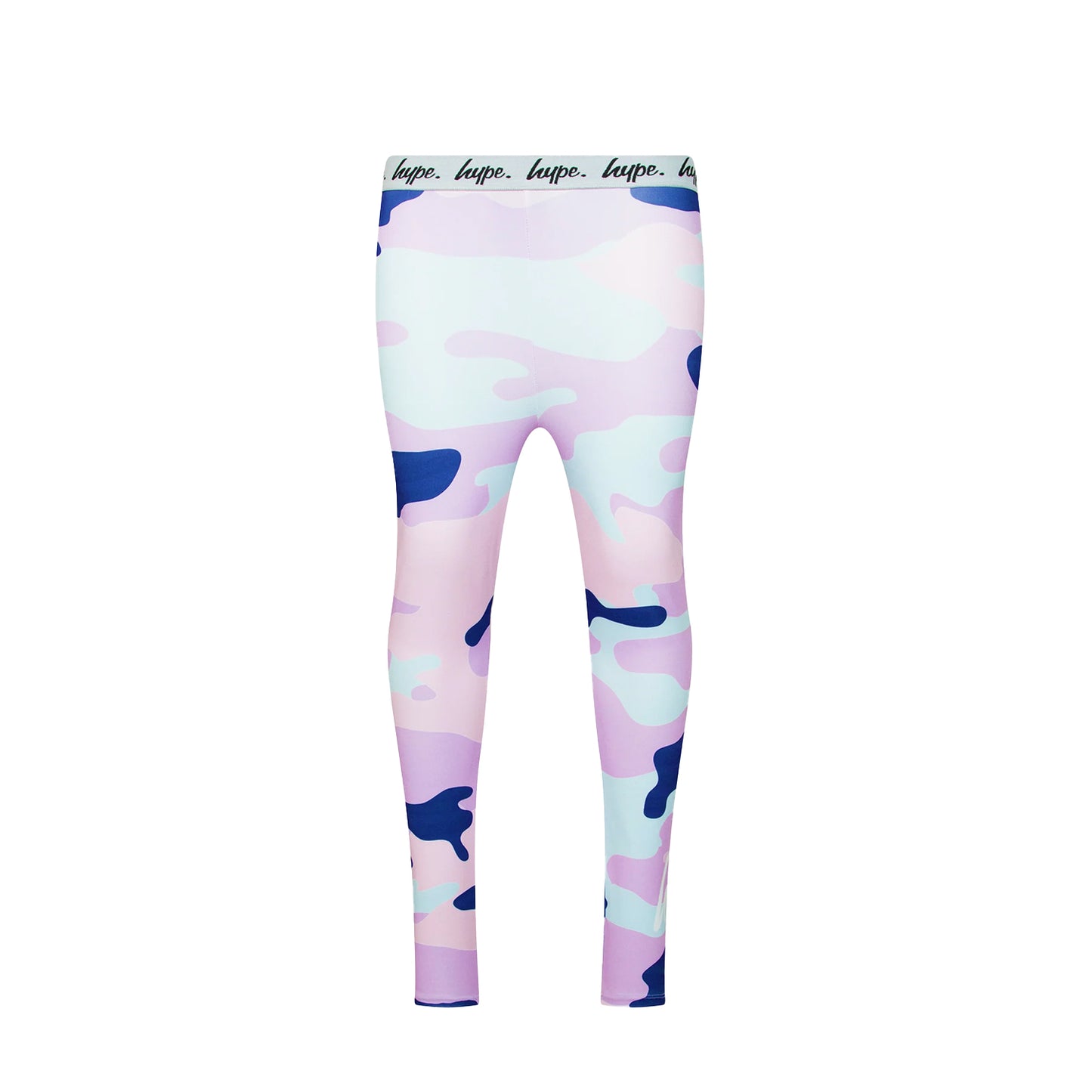 Multicoloured - Front - Hype Girls Evie Camo Leggings