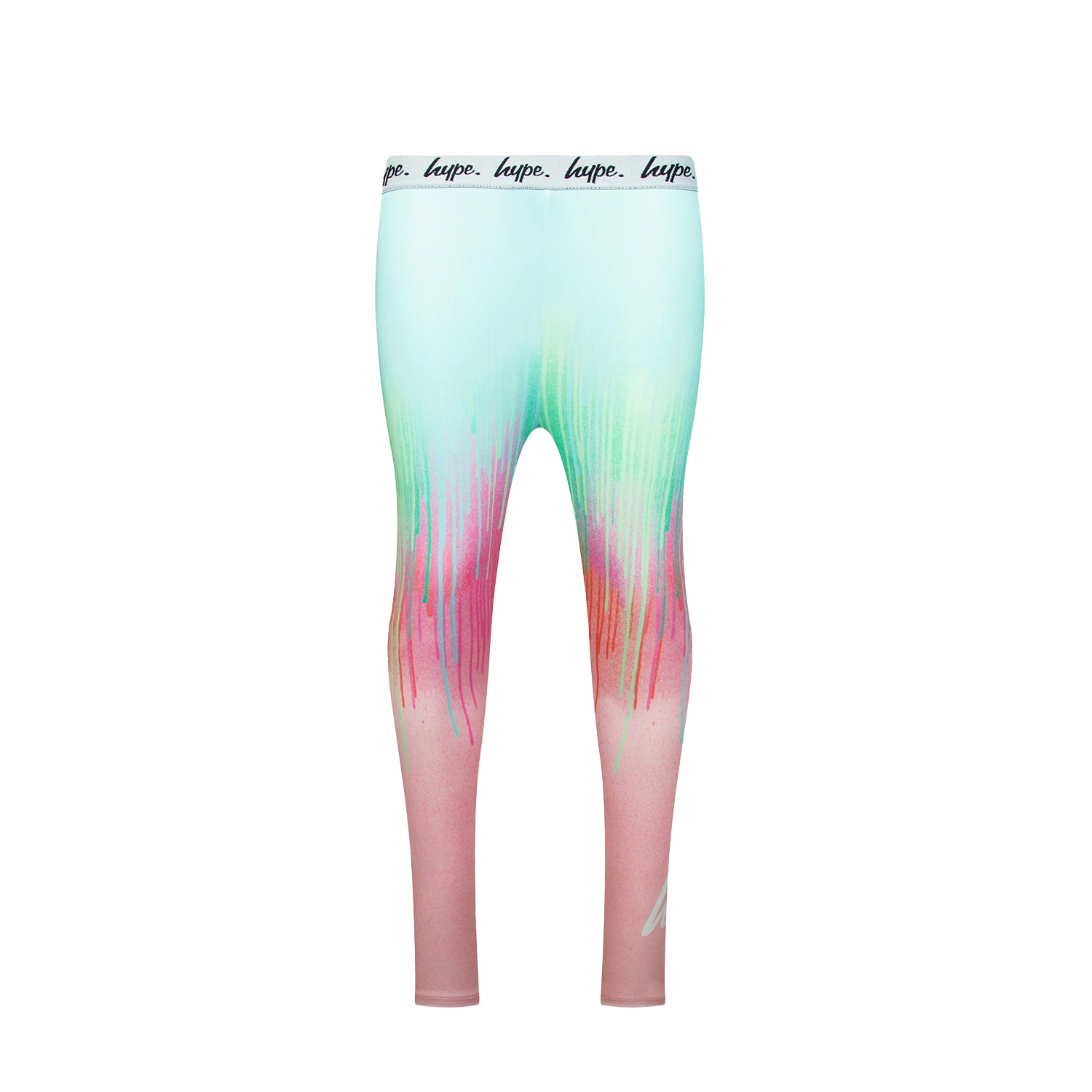 Multicoloured - Back - Hype Girls Drips Leggings