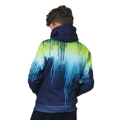 Multicoloured - Back - Hype Boys Drips Hoodie