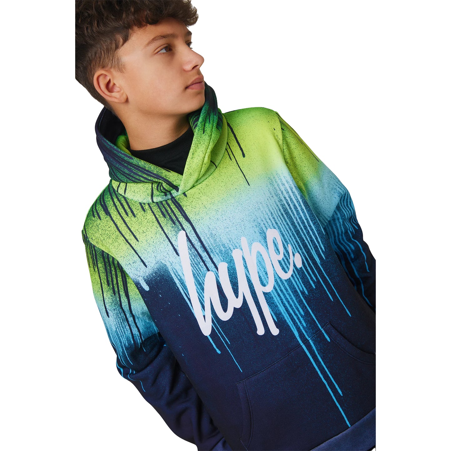 Multicoloured - Side - Hype Boys Drips Hoodie