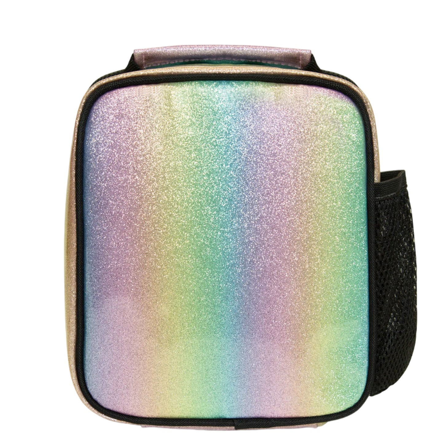 Multicoloured - Back - Hype Glitter Rainbow Lunch Bag