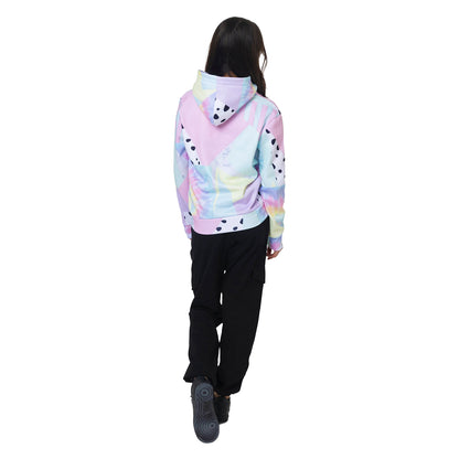 Multicoloured - Pack Shot - Hype Girls Pastel Collage Hoodie