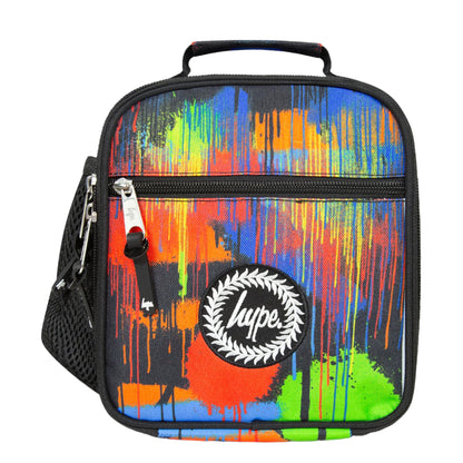 Multicoloured - Front - Hype Spray Paint Lunch Bag