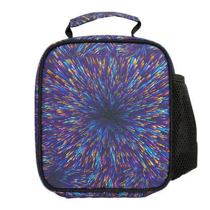 Multicoloured - Back - Hype Lightspeed Lunch Bag