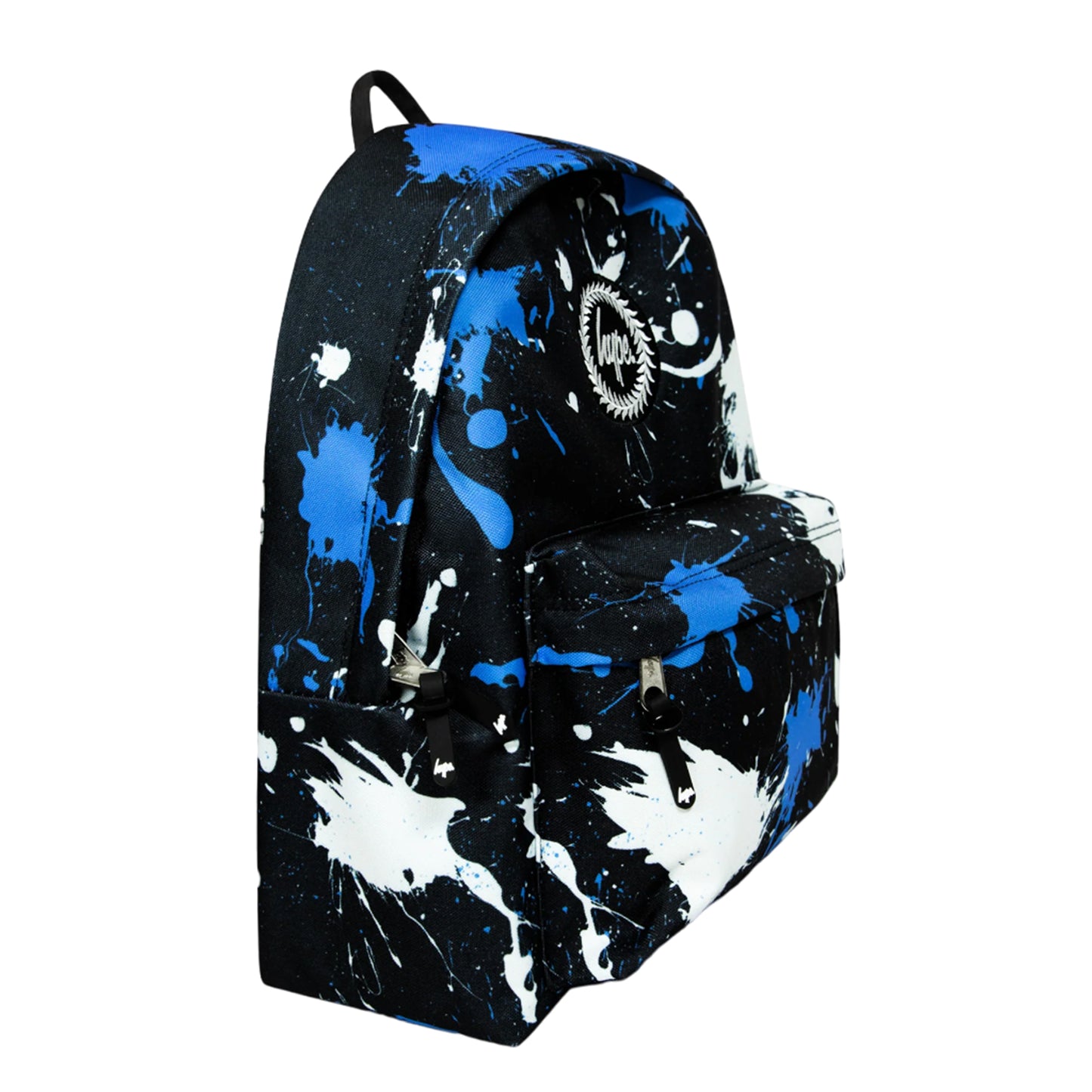 Black-Blue-White - Lifestyle - Hype Iconic Paint Splatter Backpack