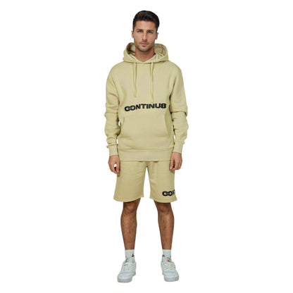 Sand - Side - Hype Unisex Adult Continu8 Boxy Hoodie