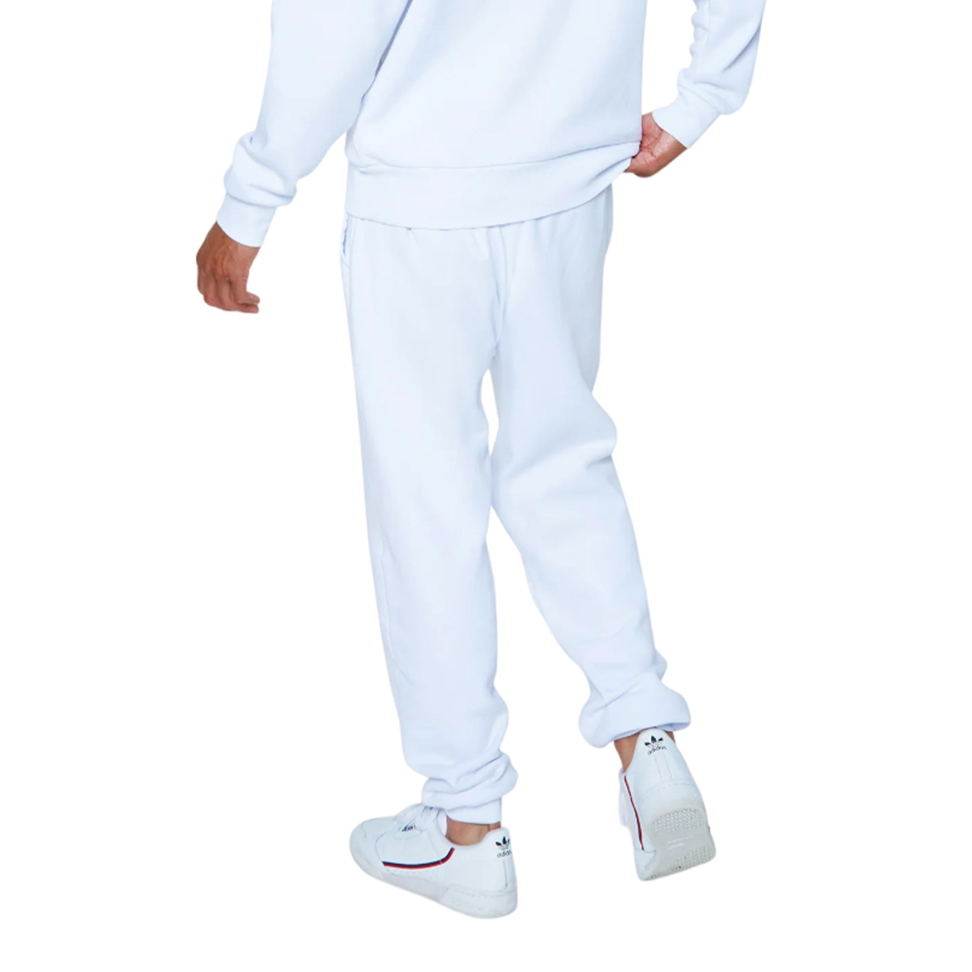 White - Back - Hype Unisex Adult Continu8 Boxy Jogging Bottoms