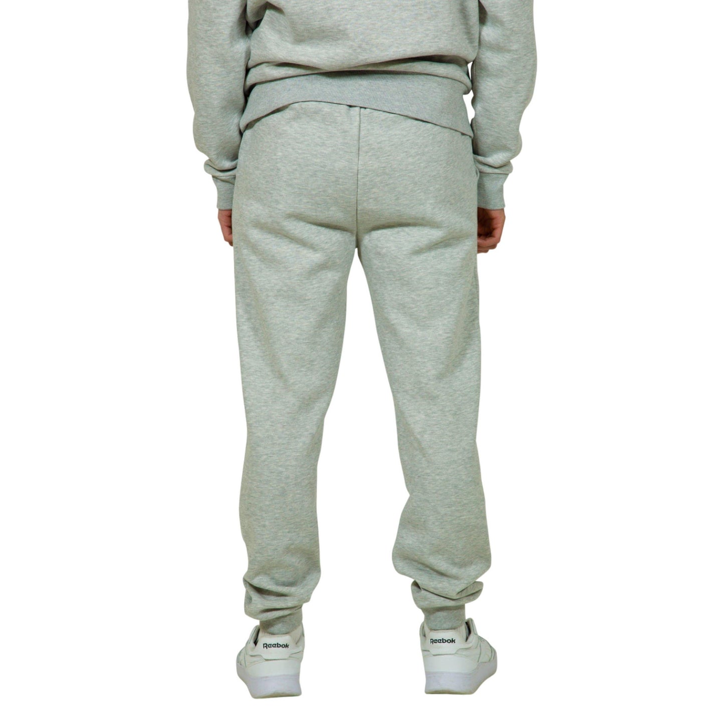 Grey - Back - Hype Unisex Adult Continu8 Boxy Jogging Bottoms