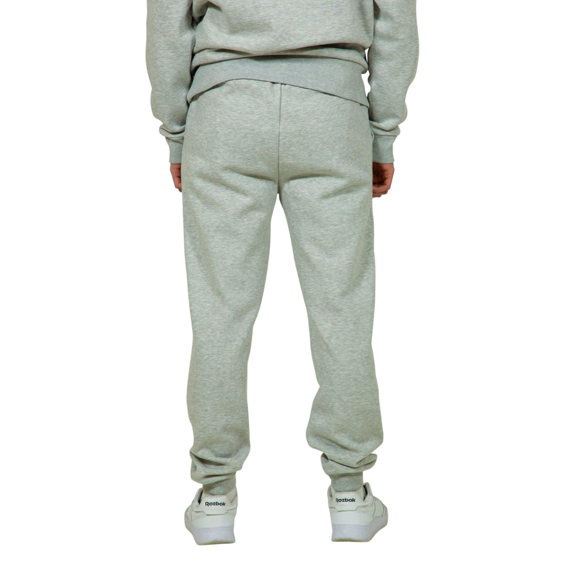 Grey - Back - Hype Unisex Adult Continu8 Boxy Jogging Bottoms