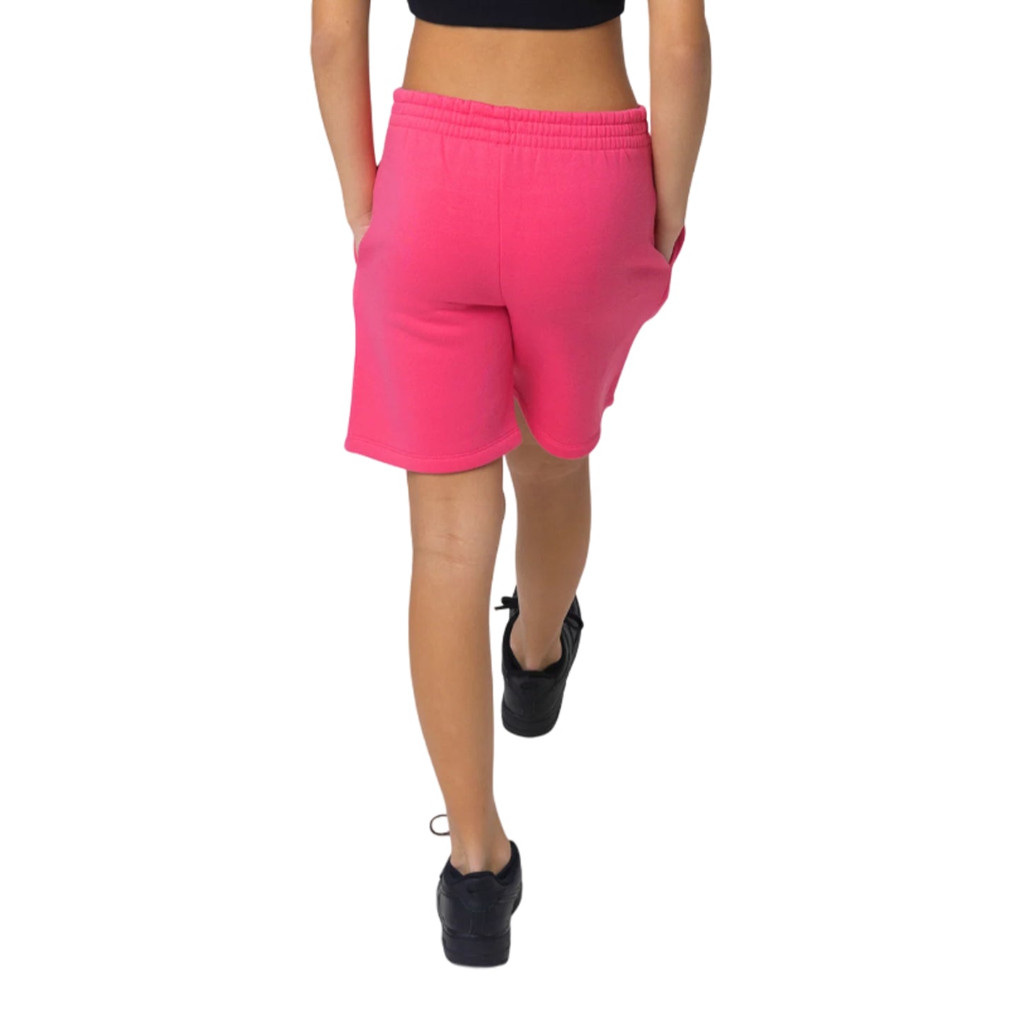 Pink - Back - Hype Girls Y2k Logo Shorts