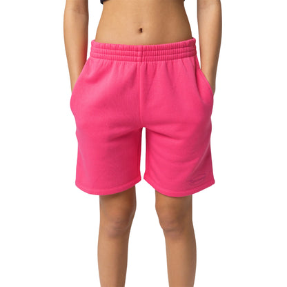 Pink - Front - Hype Girls Y2k Logo Shorts