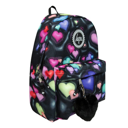 Multicoloured - Lifestyle - Hype 3D Hearts Backpack