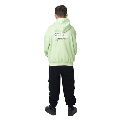 Green - Lifestyle - Hype Boys Crew Hoodie