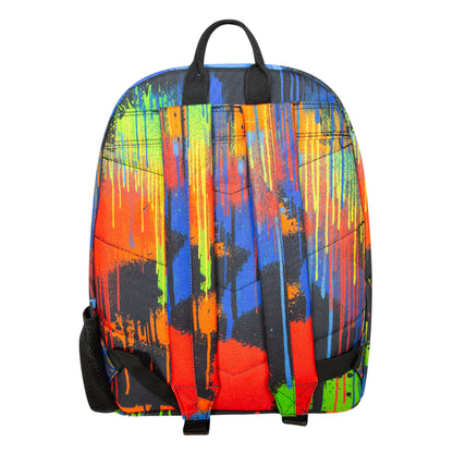 Multicoloured - Back - Hype Spray Paint Backpack