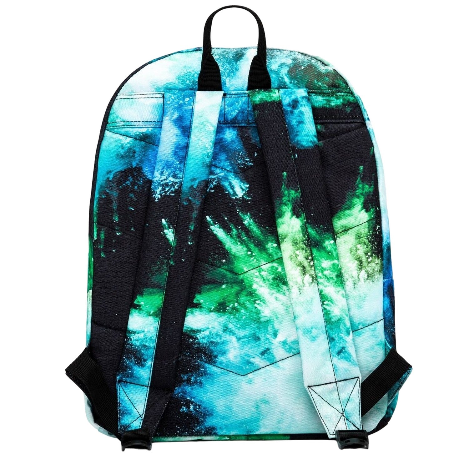 Black-Blue-Green - Back - Hype Iconic Chalk Dust Backpack