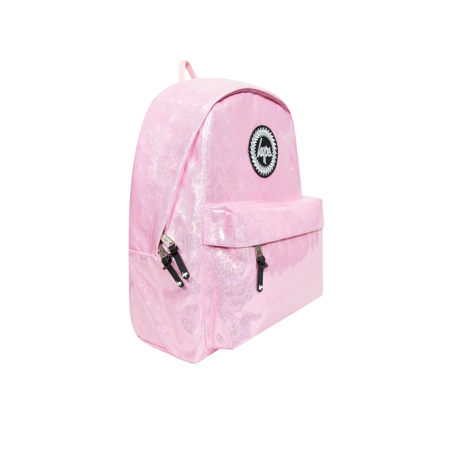 Baby Pink - Side - Hype Holographic Backpack