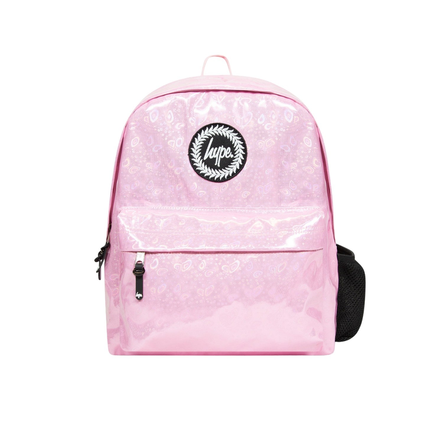Baby Pink - Front - Hype Holographic Backpack