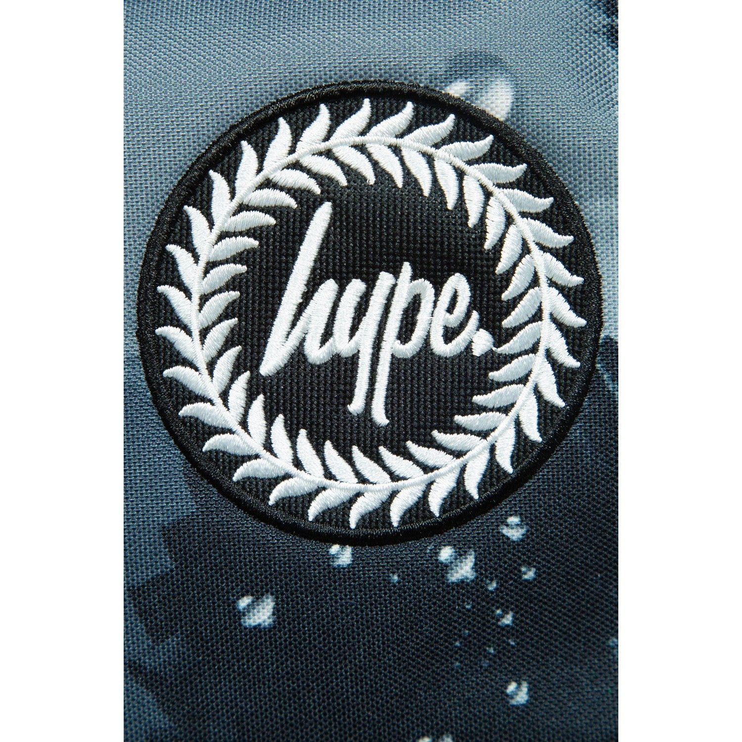 Black - Pack Shot - Hype Iconic Raindrop Camo Backpack