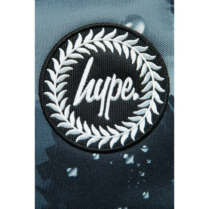 Black - Pack Shot - Hype Iconic Raindrop Camo Backpack