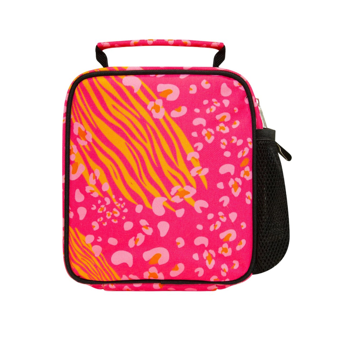 Pink-Orange - Back - Hype Animal Print Lunch Bag