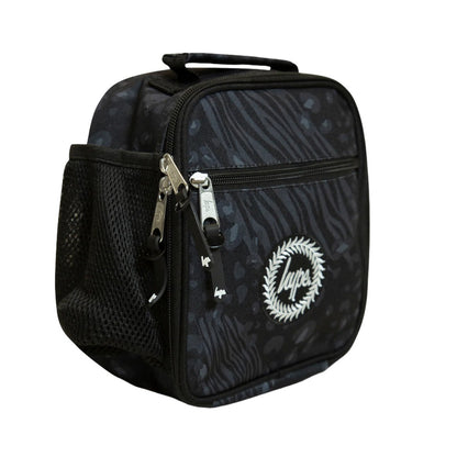 Black - Lifestyle - Hype Animal Print Lunch Bag