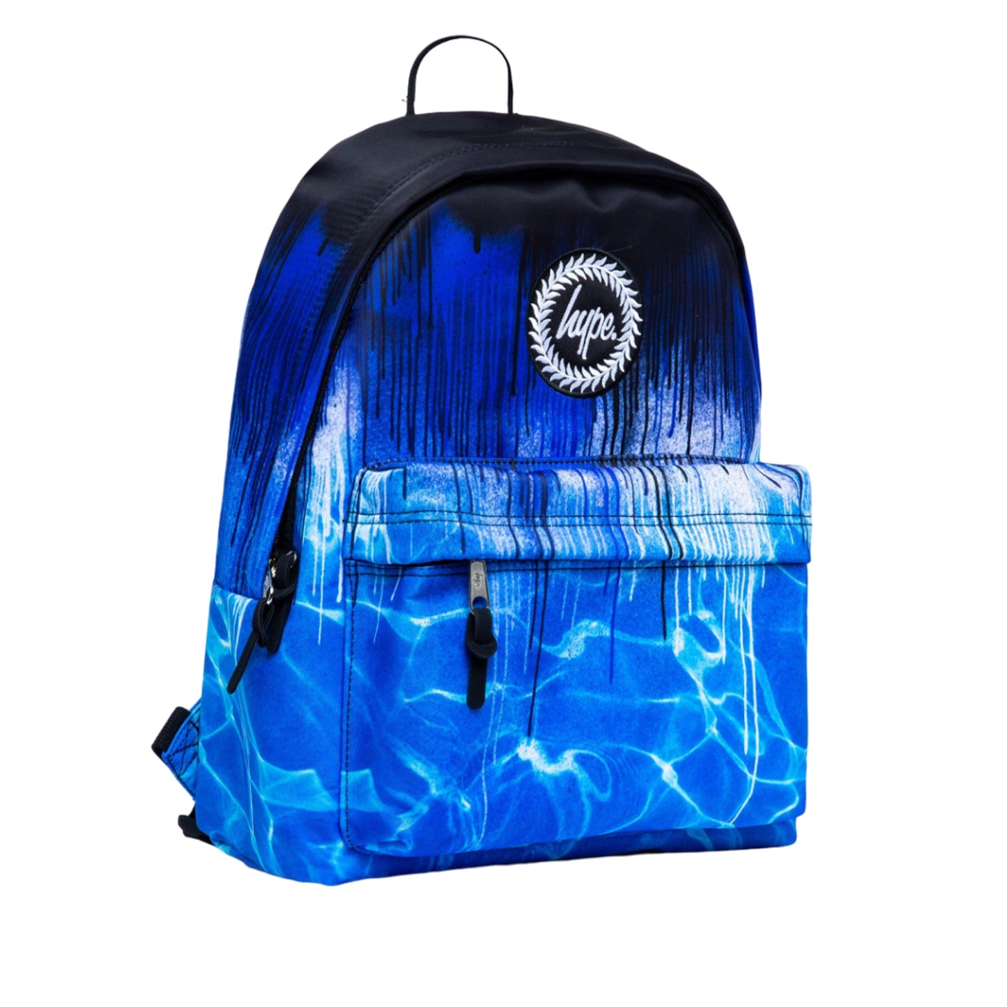Blue-Black - Side - Hype Pool Drips Backpack