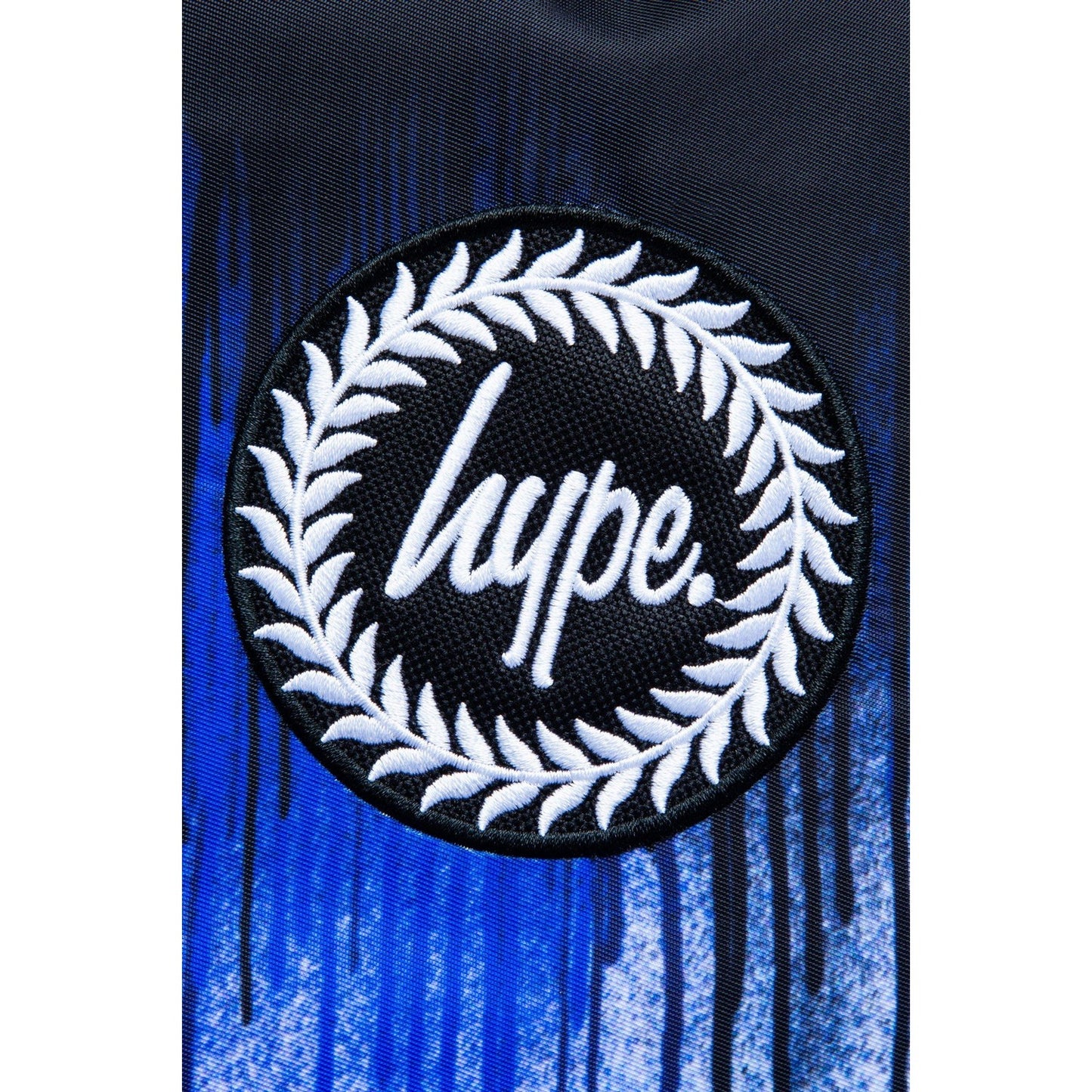 Blue-Black - Close up - Hype Pool Drips Backpack