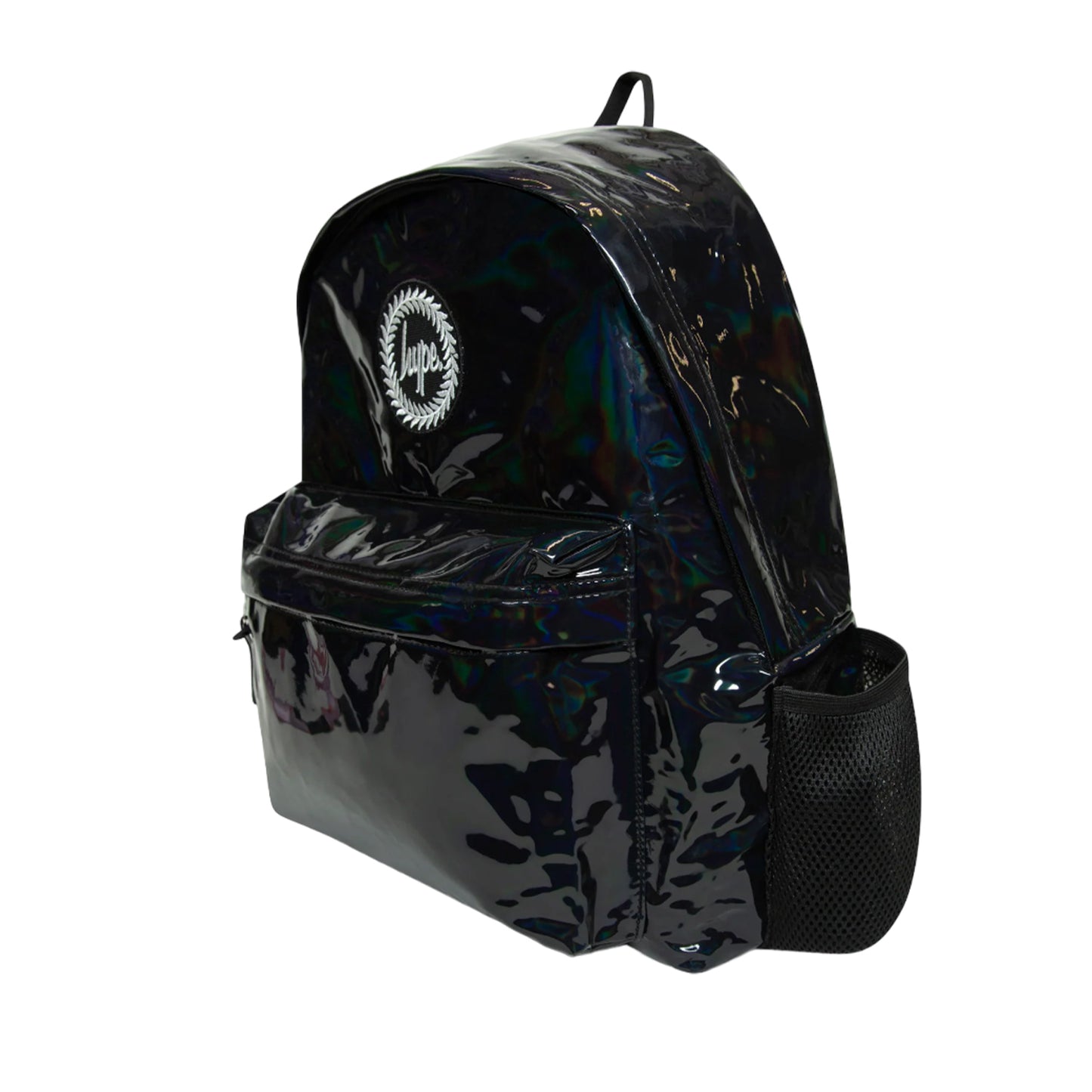 Black - Side - Hype Iconic Holographic Backpack