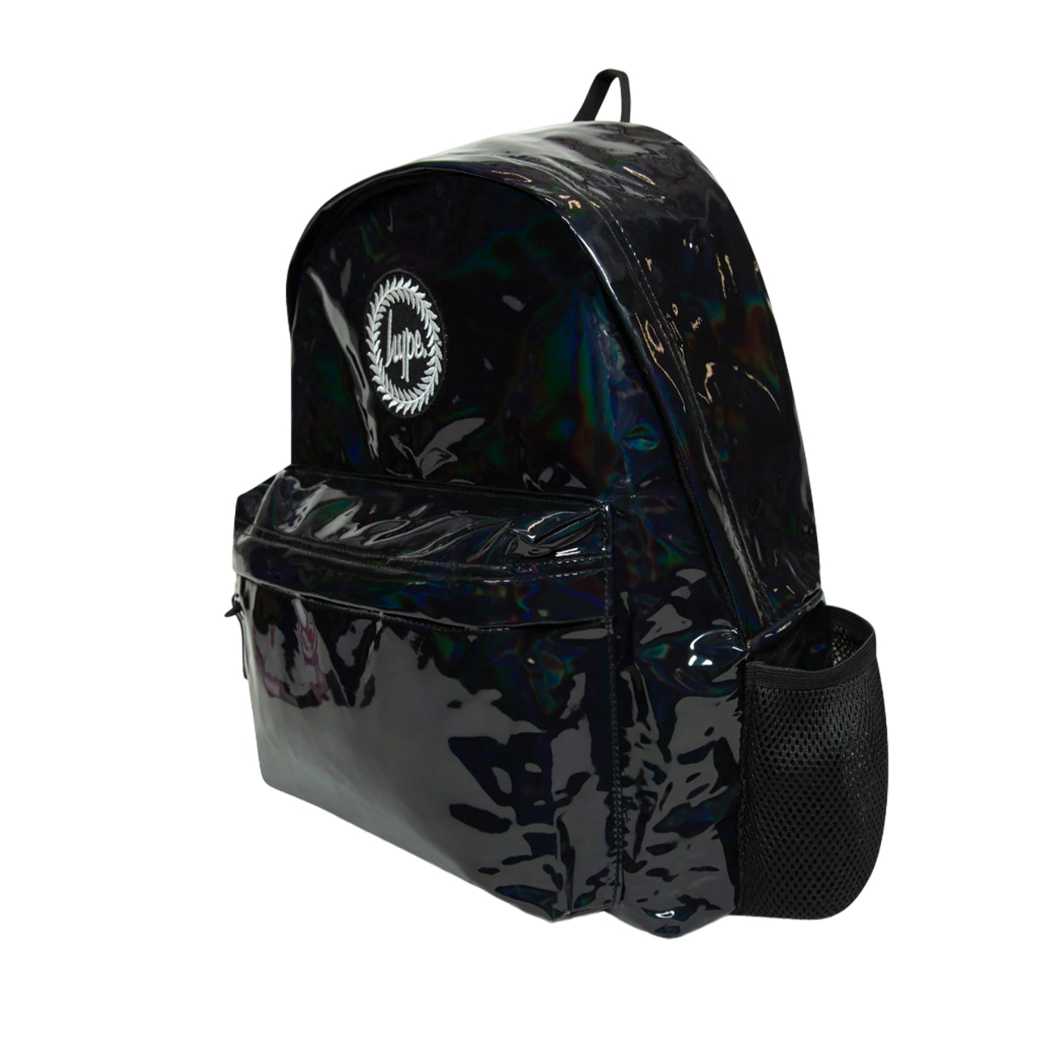 Black - Side - Hype Iconic Holographic Backpack
