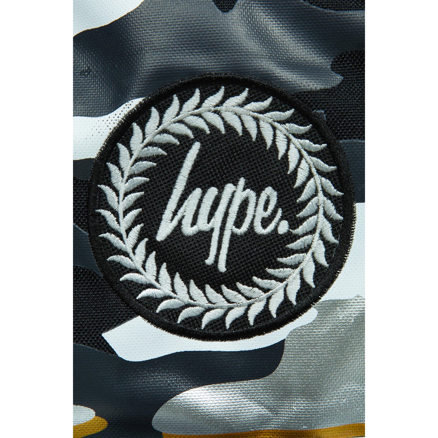 Monochrome-Gold - Pack Shot - Hype Camo Backpack
