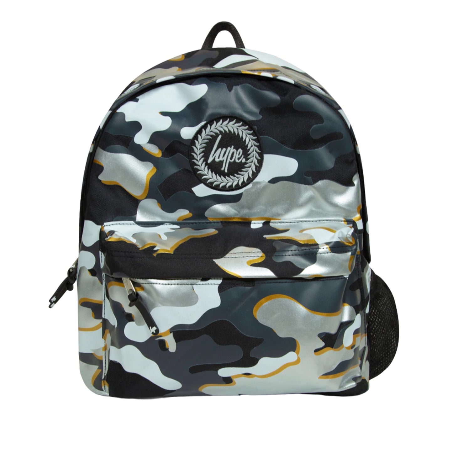 Monochrome-Gold - Front - Hype Camo Backpack