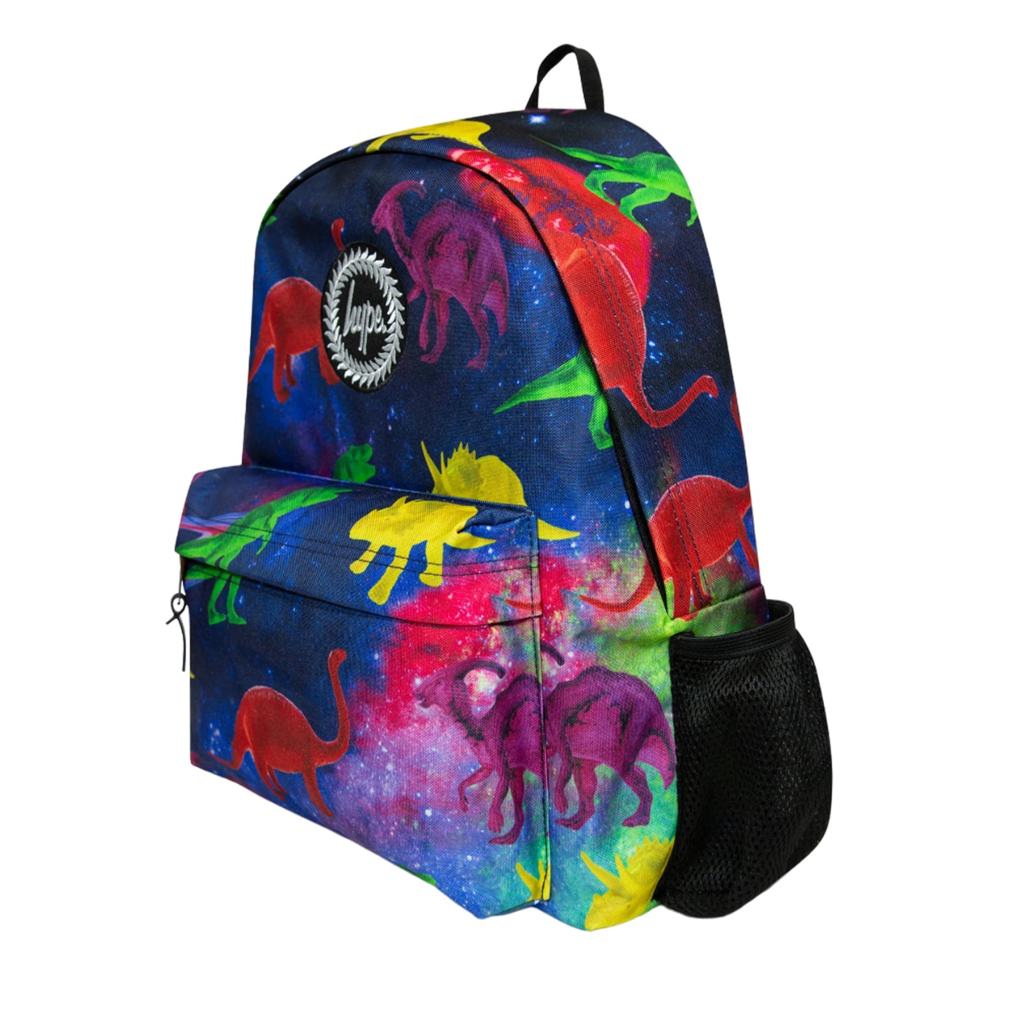 Blue-Red-Green - Side - Hype Iconic Space Dinosaurs Backpack