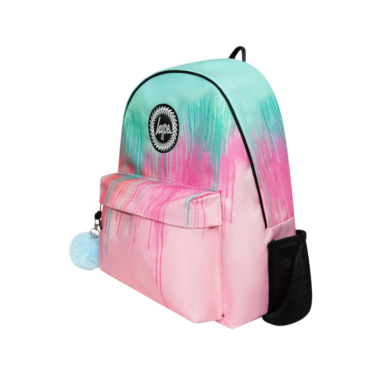 Pink-Teal - Lifestyle - Hype Iconic Pastel Drips Backpack