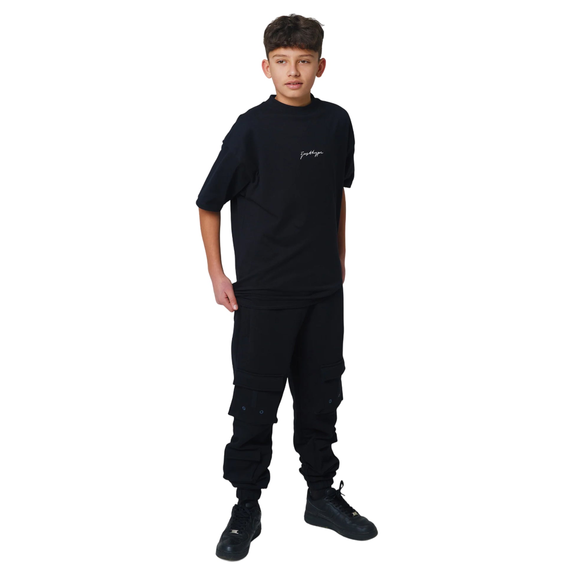Black - Side - Hype Boys Scribble T-Shirt