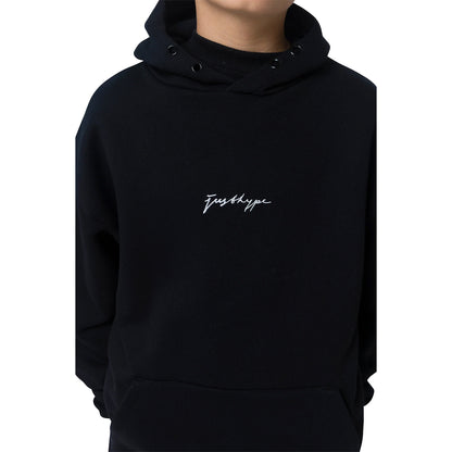 Black - Side - Hype Childrens-Kids Scribble Hoodie
