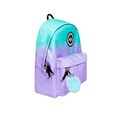 Blue-Lilac - Side - Hype Iconic Drips Backpack